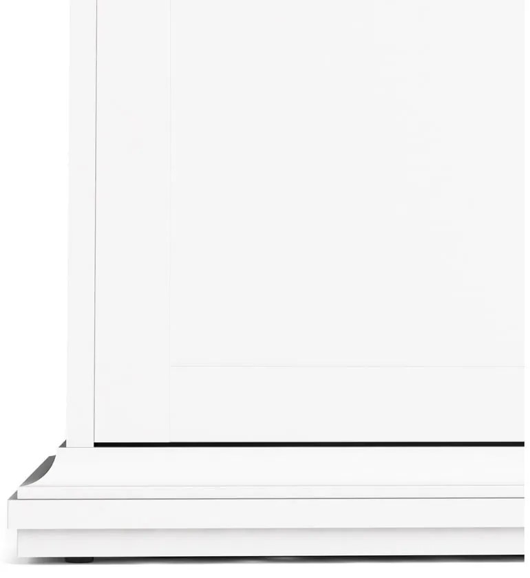 Бял гардероб 139x201 cm Paris – Tvilum