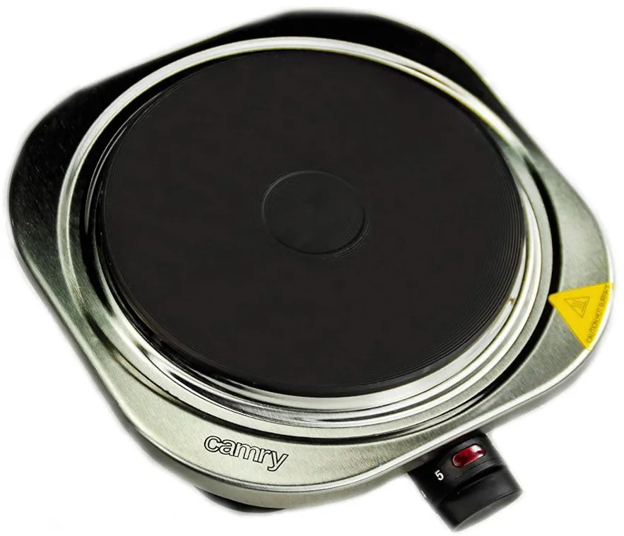 Електрически котлон CR 6510, 1 зона, 1500W, Черен