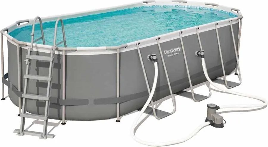 Сглобяем басейн Bestway 56710 Steel Pro MAX™ 549 x 274 x 122см