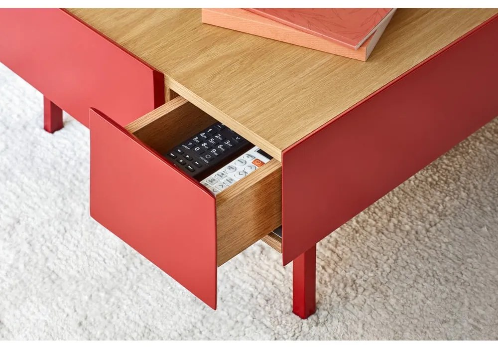 Тъмночервена масичка за кафе Arista - Teulat