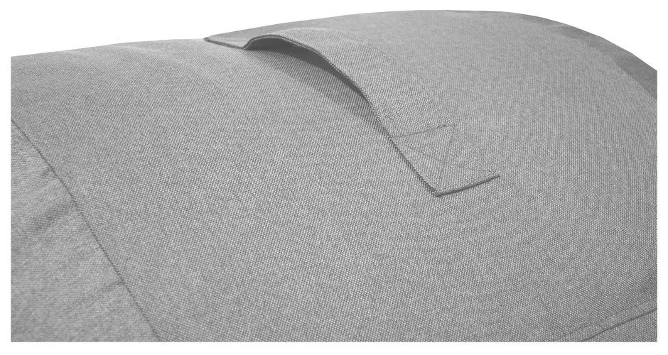 Светлосив пуф Roll 135 – SLOWDOWN