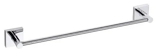 Държач за кърпи 65,5x5,5 см, сребрист