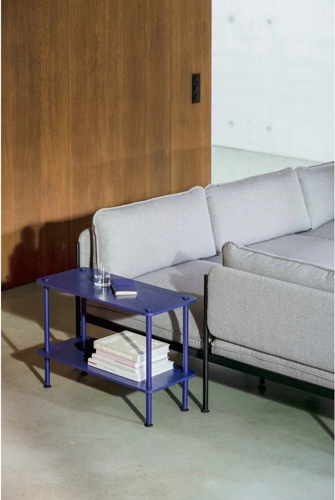 Стелаж от декор от дъб в естествен цвят 80x54,5x35 cm Teidi – noo.ma