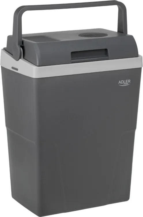 Хладилна кутия Adler AD 8094, 22 литра, 45/55 W, 12V/220V, Климатичен клас ST, Специална изолация C5H10, Сив
