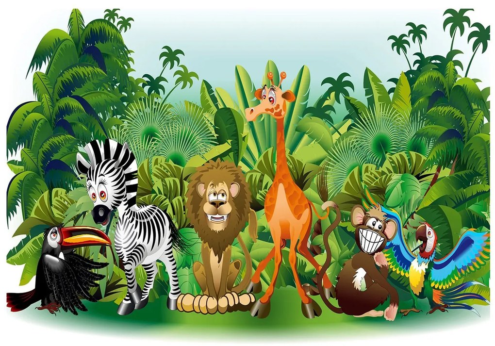 тапети - Jungle Animals 200x140