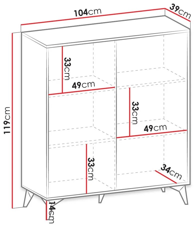 Sideboard Tall Jasmine