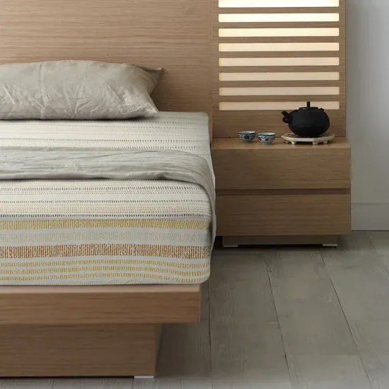 Чаршаф Makosatin - на райета Šírka: 220 cm | Dĺžka: 200 cm