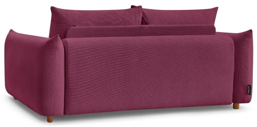 Сгъваем диван в цвят бордо 214 cm Ernest – Bobochic Paris