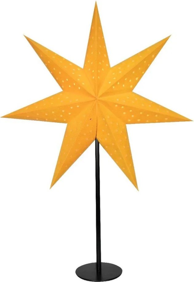 Черно-оранжева коледна светлинна украса Clara – Markslöjd