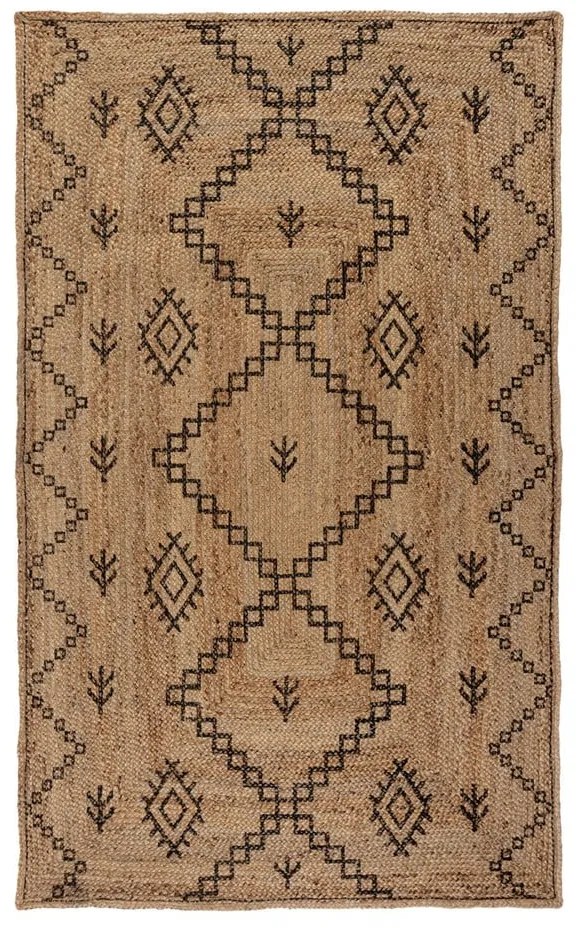 Килим от юта в естествен цвят 120x170 cm Rowen - Flair Rugs