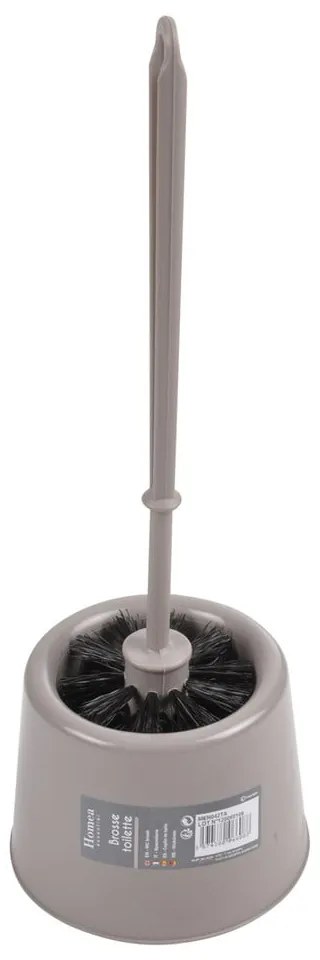 Светлокафява пластмасова четка за тоалетна – Homéa