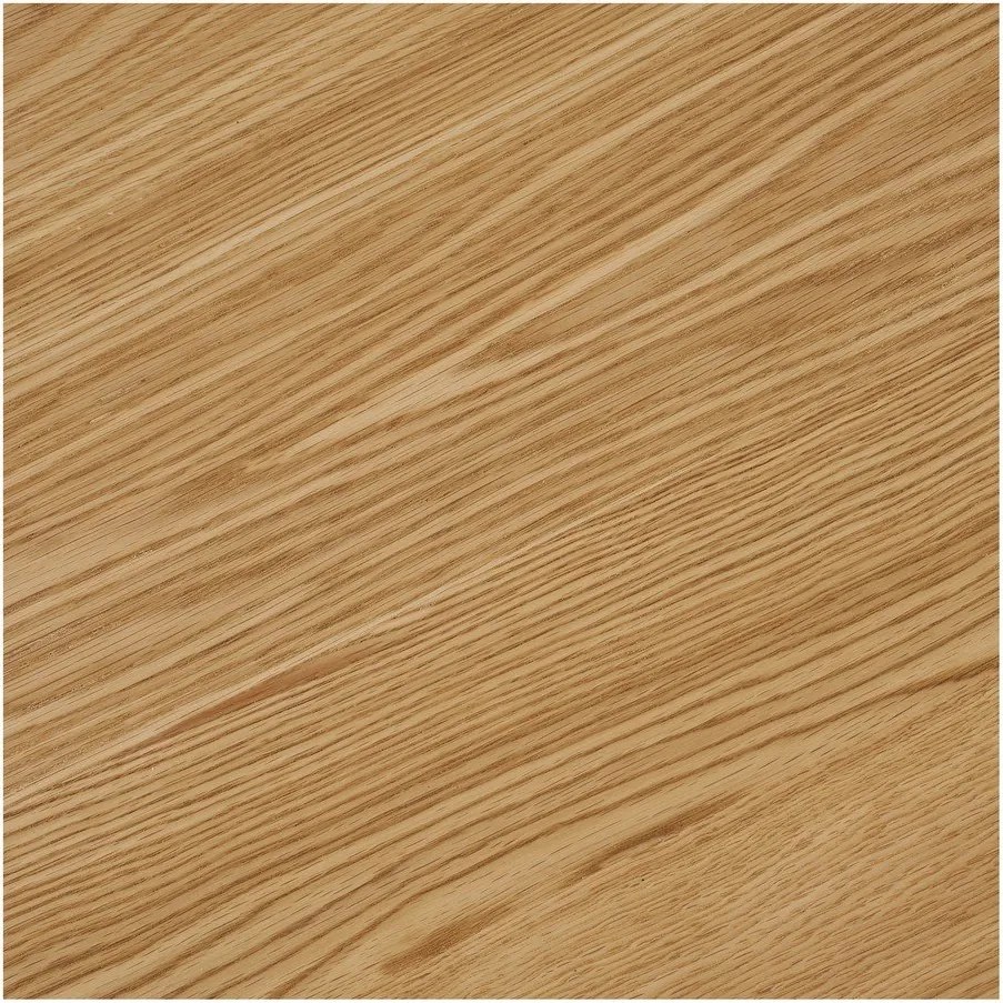 Сгъваема трапезна маса с допълнителна плоча от декор от дъб 90x180 cm Darwin – House Nordic