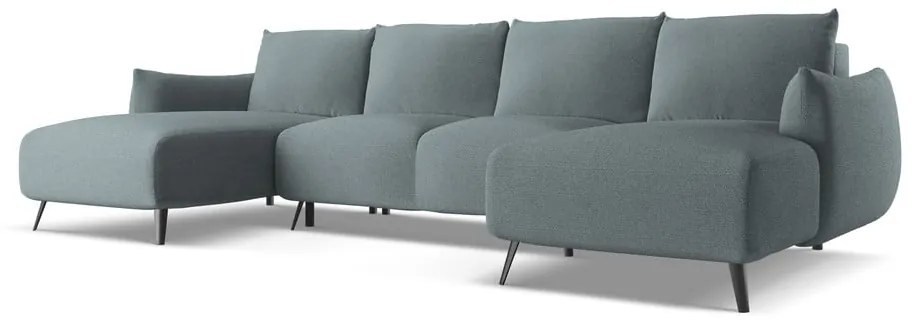 Светлосин ъглов диван Malie – Makamii