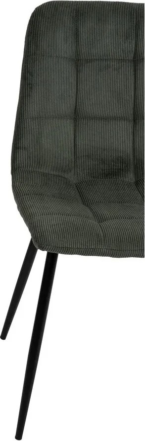 Зелени тапицирани трапезни столове в комплект 2 бр. Moseby – Bonami Essentials