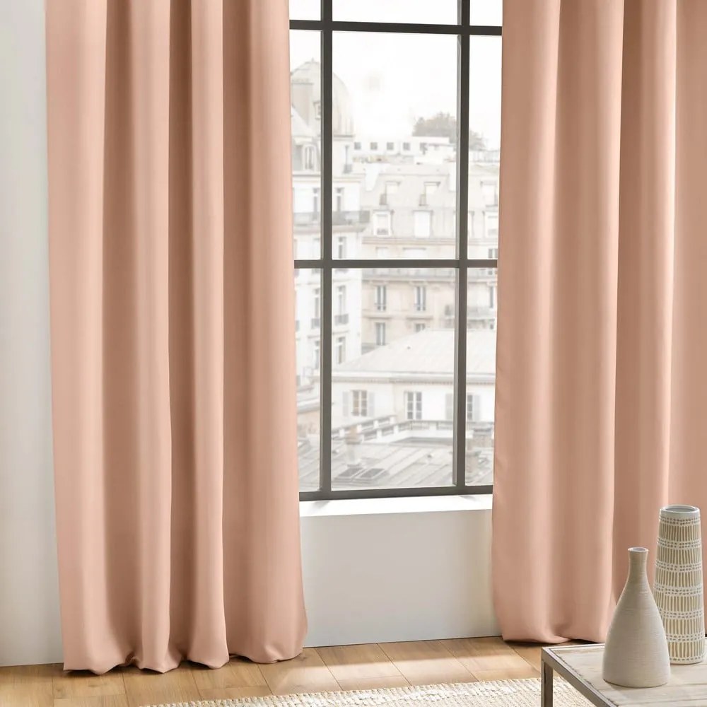 Розово затъмняващо перде 135x280 cm Occult – douceur d'intérieur