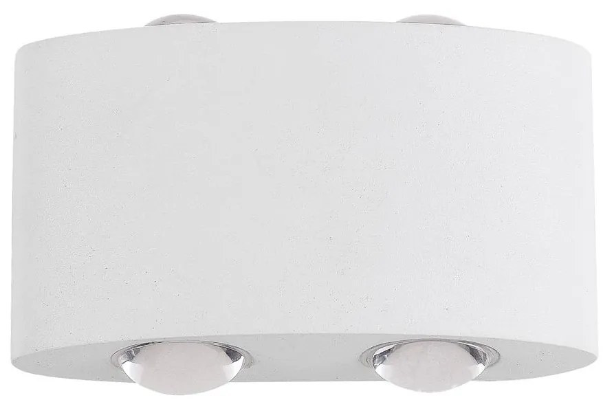 ITALUX PL-261W - LED Екстериорен аплик GILBERTO 2xLED/2W/230V IP54