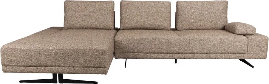 Светлокафяв ъглов диван (ляв ъгъл) Shelly – Dutchbone