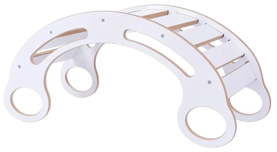 Многофункционална бяла люлка Montessori