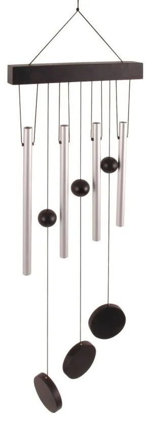 Висящ камбанен звън в сребристо , 58 cm - Esschert Design