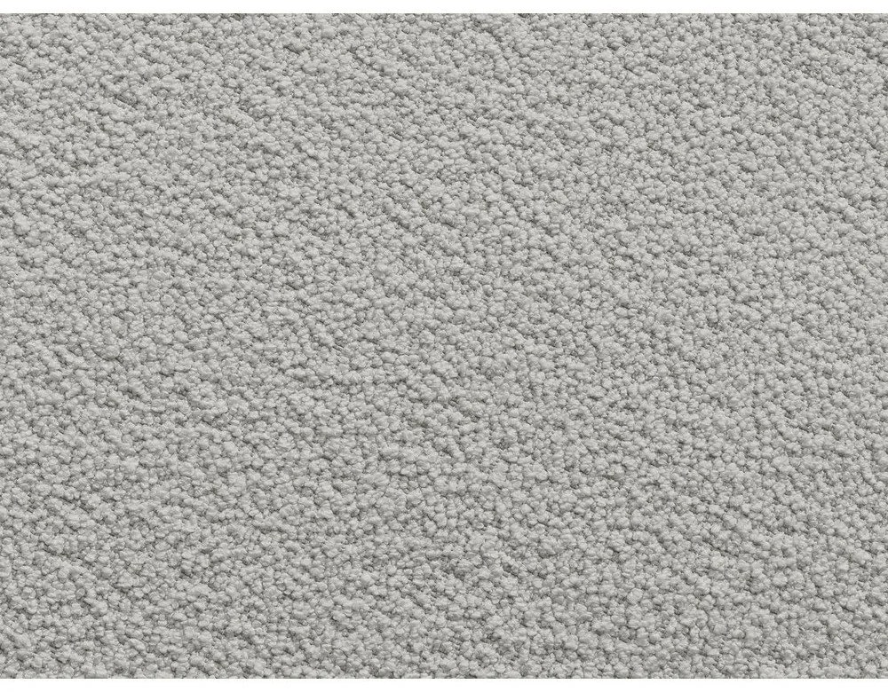 Светлосива табуретка от букле Leonore – Bobochic Paris