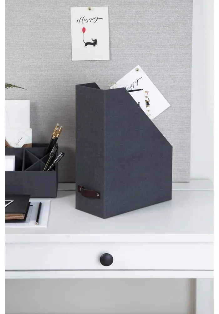 Картонен органайзер за докумнети Estelle Canvas Paper Laminate – Bigso