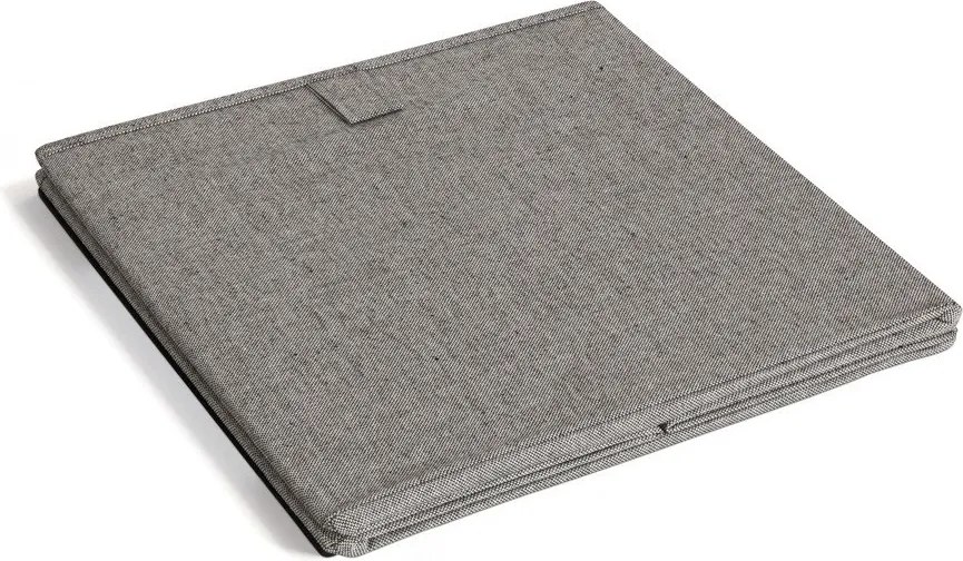 Сива текстилна кутия за съхранение 32x31,5x31,5 cm Soft Storage Cube – Bigso