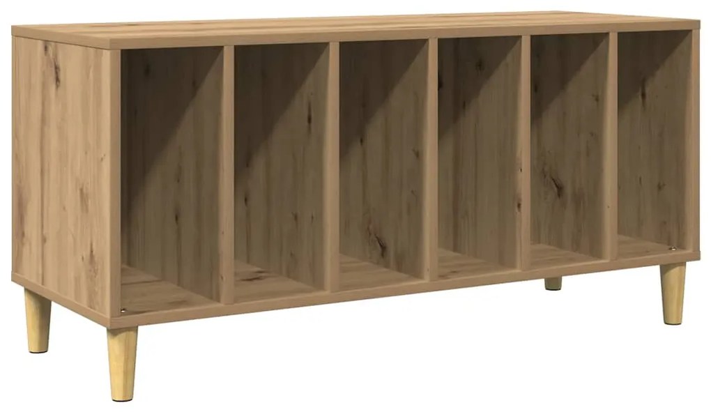 857168 vidaXL Шкаф за плочи Artisan Oak 100x38x48 cm Инженерна дървесина