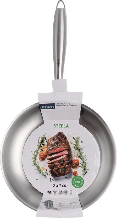Тиган от неръждаема стомана ø 24 cm Steela – Orion