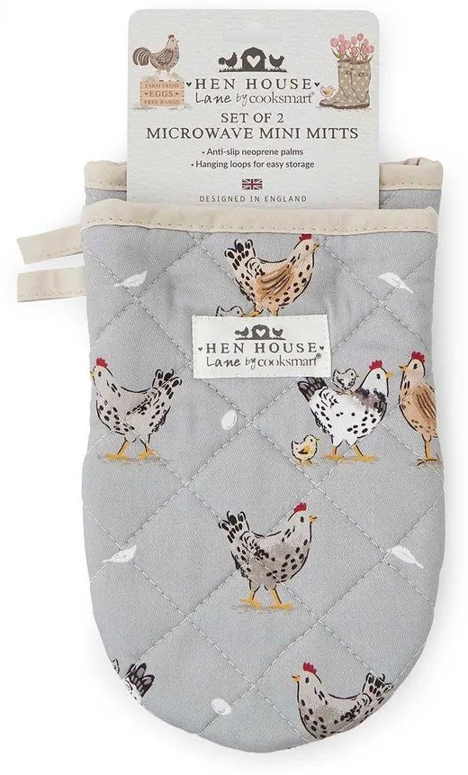 Памучни кухненски ръкавици в комплект от 2 бр. Hen House – Cooksmart ®