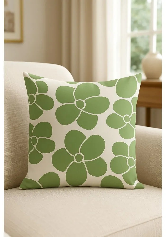 Калъфка за възглавница 43x43 cm Green Meadow – Mila Home