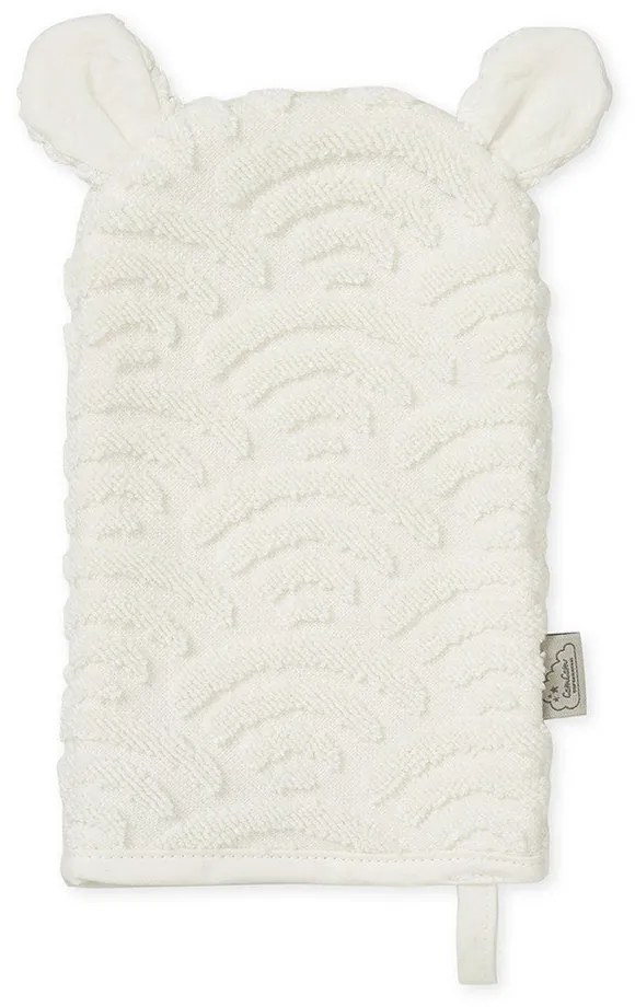 Кърпа за миене от органичен памук в цвят слонова кост 14x22 cm Off-White – Cam Cam Copenhagen