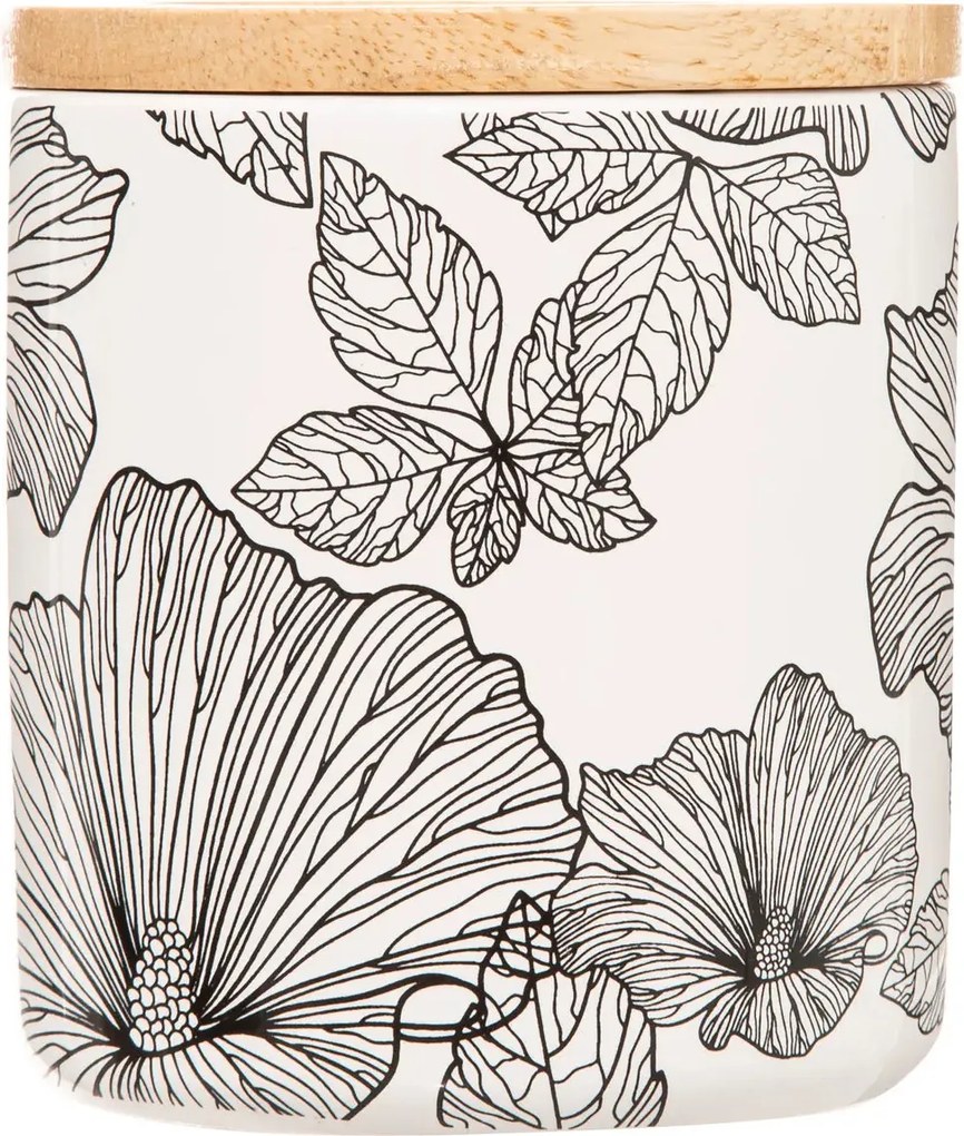 Контейнер за памук 5five, Керамика - Blackflora