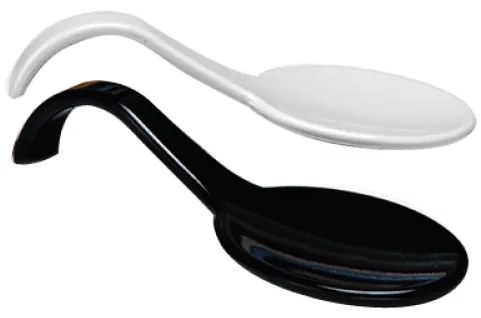 Alkan - Меламинова лъжица за хапки бяла (K-2025)