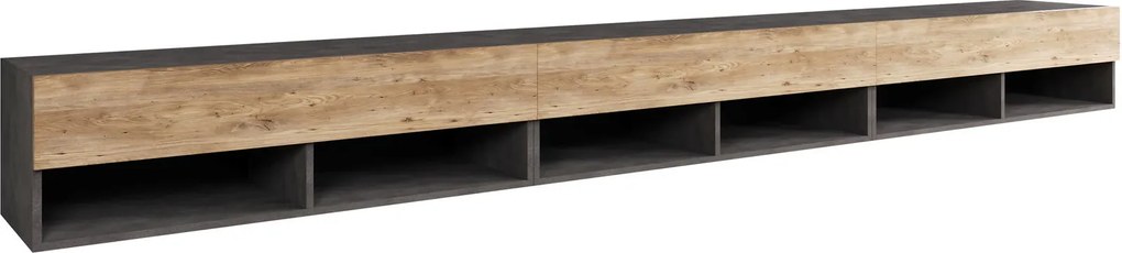 ТV шкаф A 300-Сонома - сив