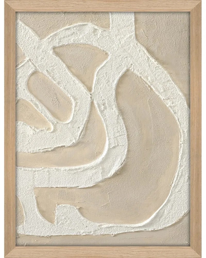 Ръчно рисувана картина 32,5x42,5 cm Raw organic – Malerifabrikken