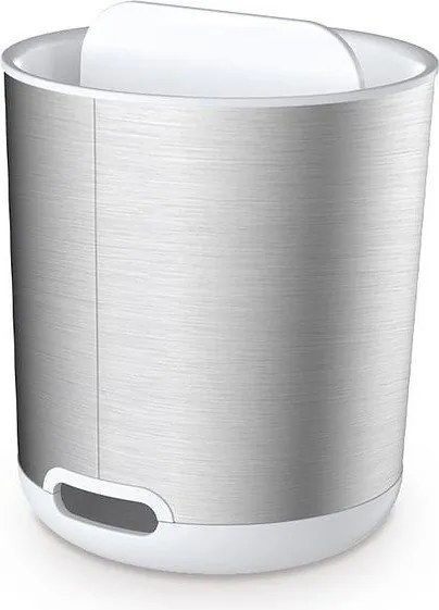 Чаша за четки за зъби от неръждаема стомана в сребрист цвят Duo Steel – Joseph Joseph