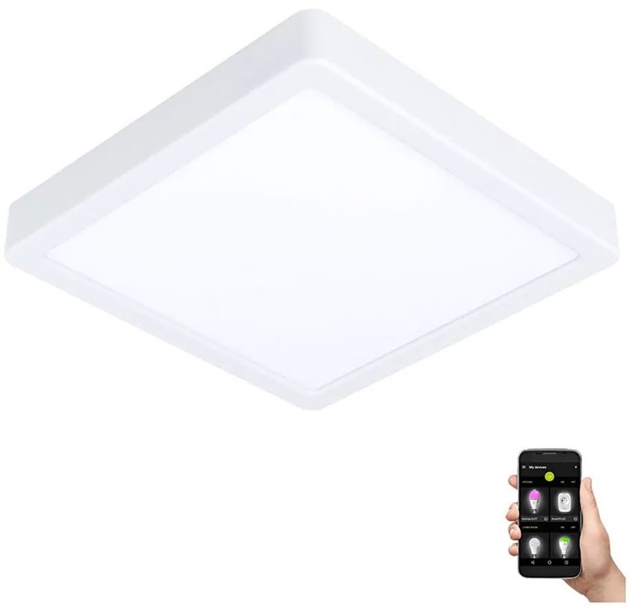 Eglo 900104 - Димируемо LED осветително тяло за баня FUEVA-Z LED/16,5W/230V IP44
