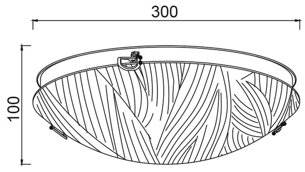 Лампа за таван Erole-Diameter 40 εκ