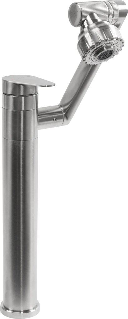 Смесител за баня Rea PACO Nickel Brush INOX High