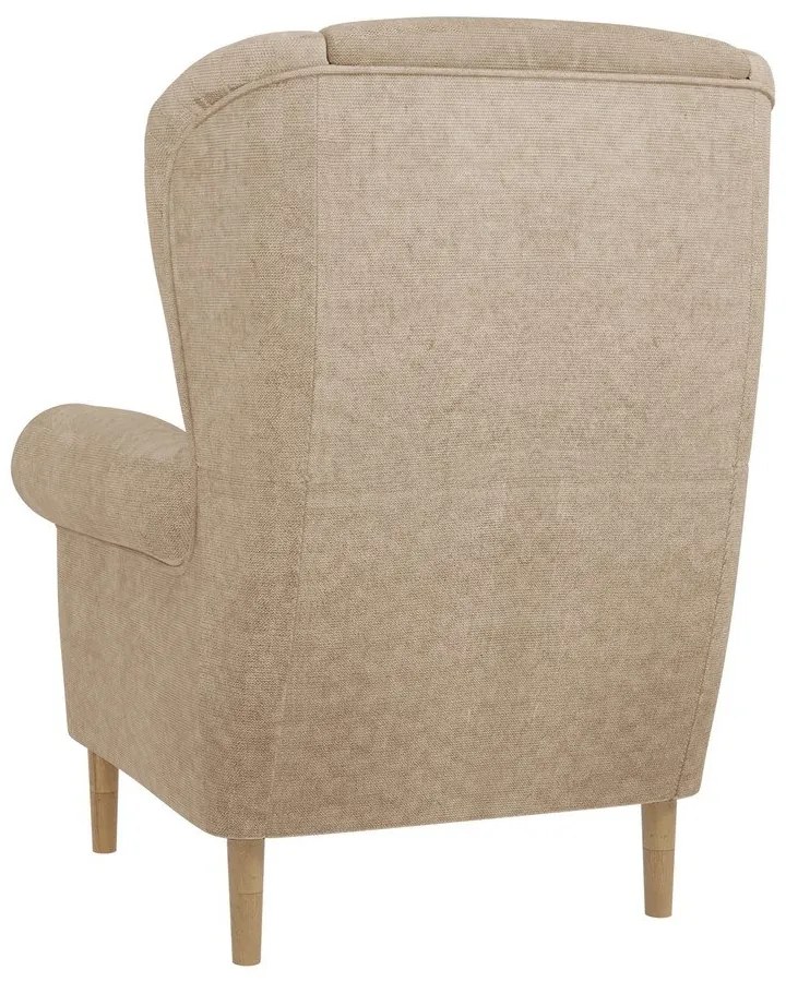 Светлокафяво кресло крило Swan – Ropez