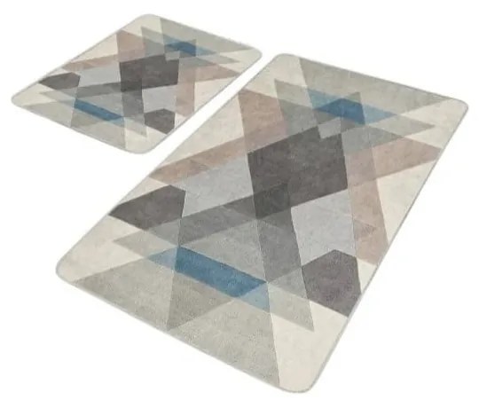 Кадифени килими за баня в комплект от 2 бр. 60x100 cm – Mila Home
