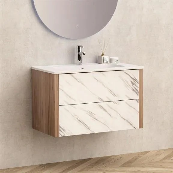 Конзолен PVC шкаф ICP 8050MW, Inter Ceramic, 80x45.3x50см