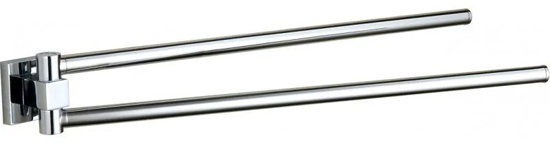 Mexen Rufo двоен въртящ се държач за кърпи, хром - 7050925-00