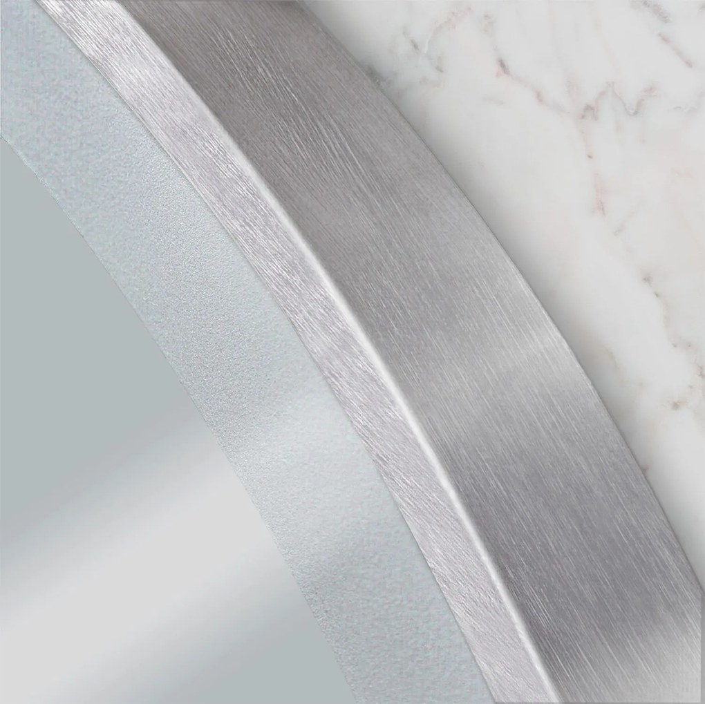 Огледало LED 50cm MMJ BRUSH SILVER