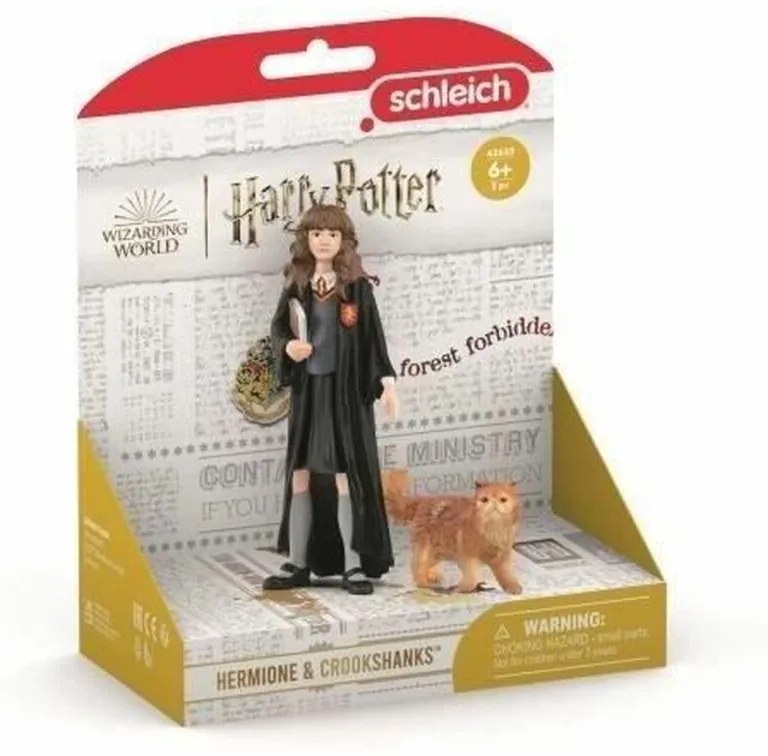 Комплект фигури Harry Potter Hermione & Crookshanks