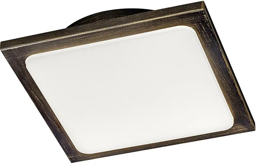 TRIO - LED димируемо таванно осветително тяло DENVER LED/20W/230V патина