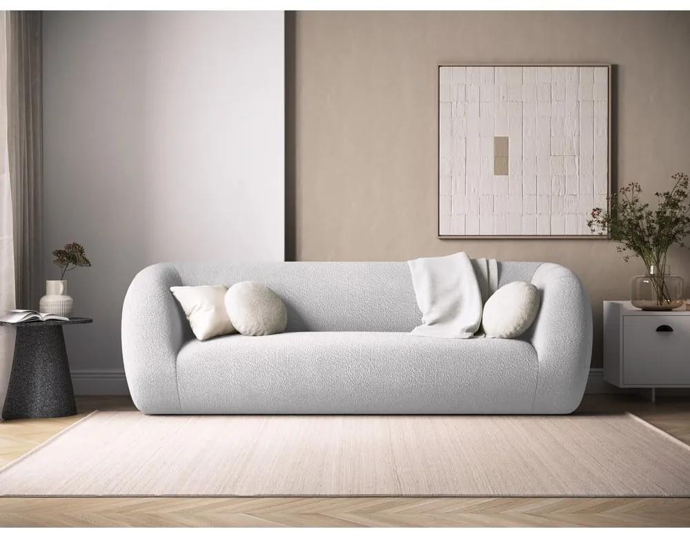 Светлосив диван от плат букле 230 cm Essen - Cosmopolitan Design