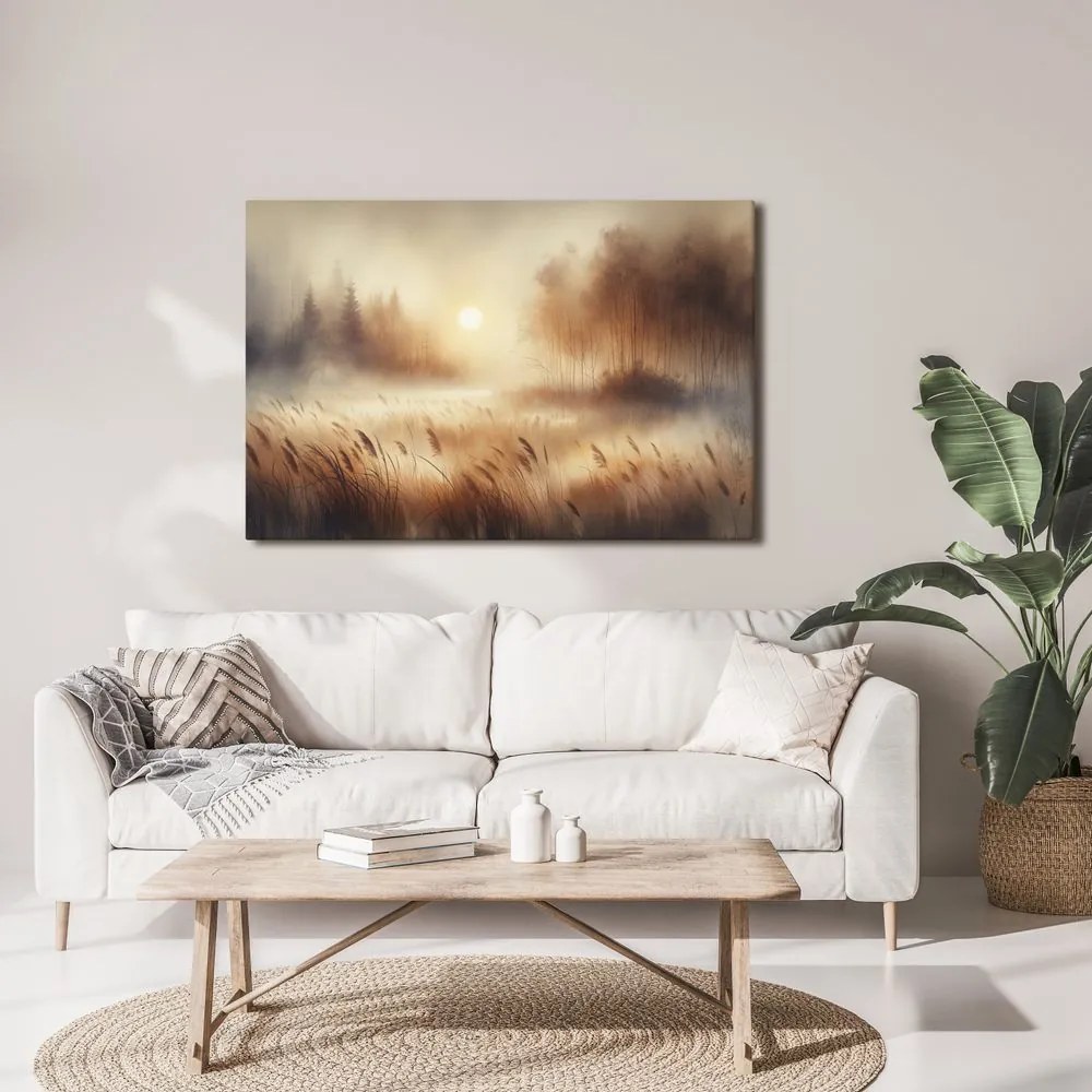 Картина на платно – Мъглив изгрев