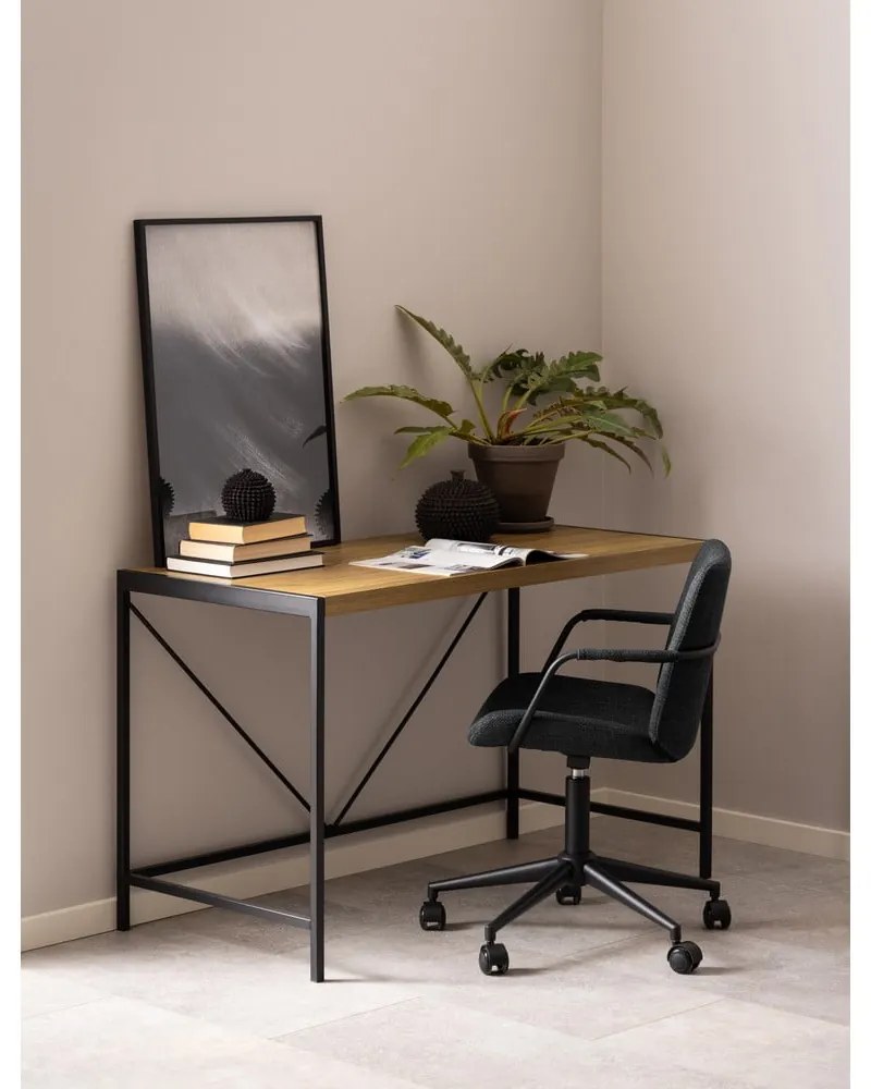 Работна маса от дъб 60x120 cm Bahamas – Actona