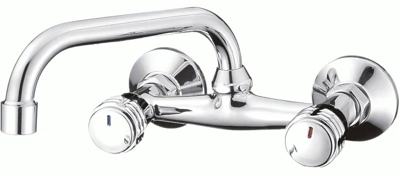 Смесител за кухня КУИК ICF 5015873 7120, месингов, хром, 15х10.6см